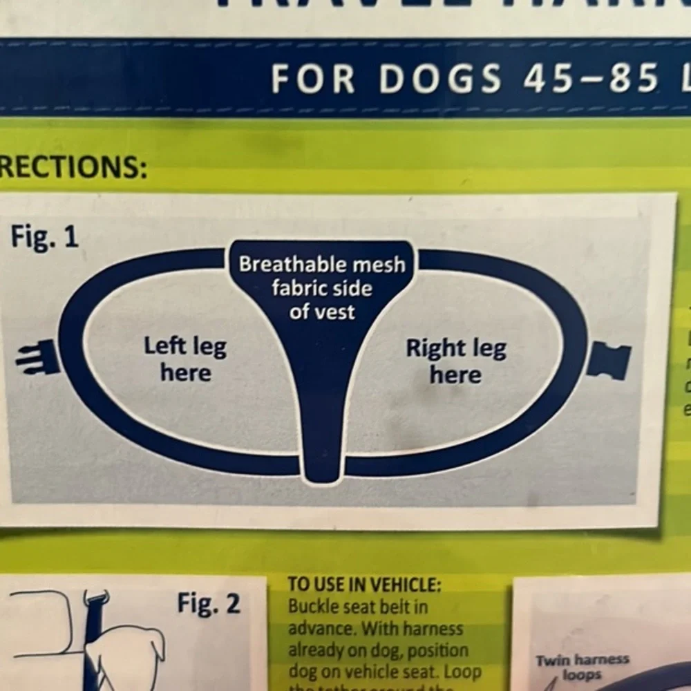Travel Harness For Dogs‎ 45-85LBS